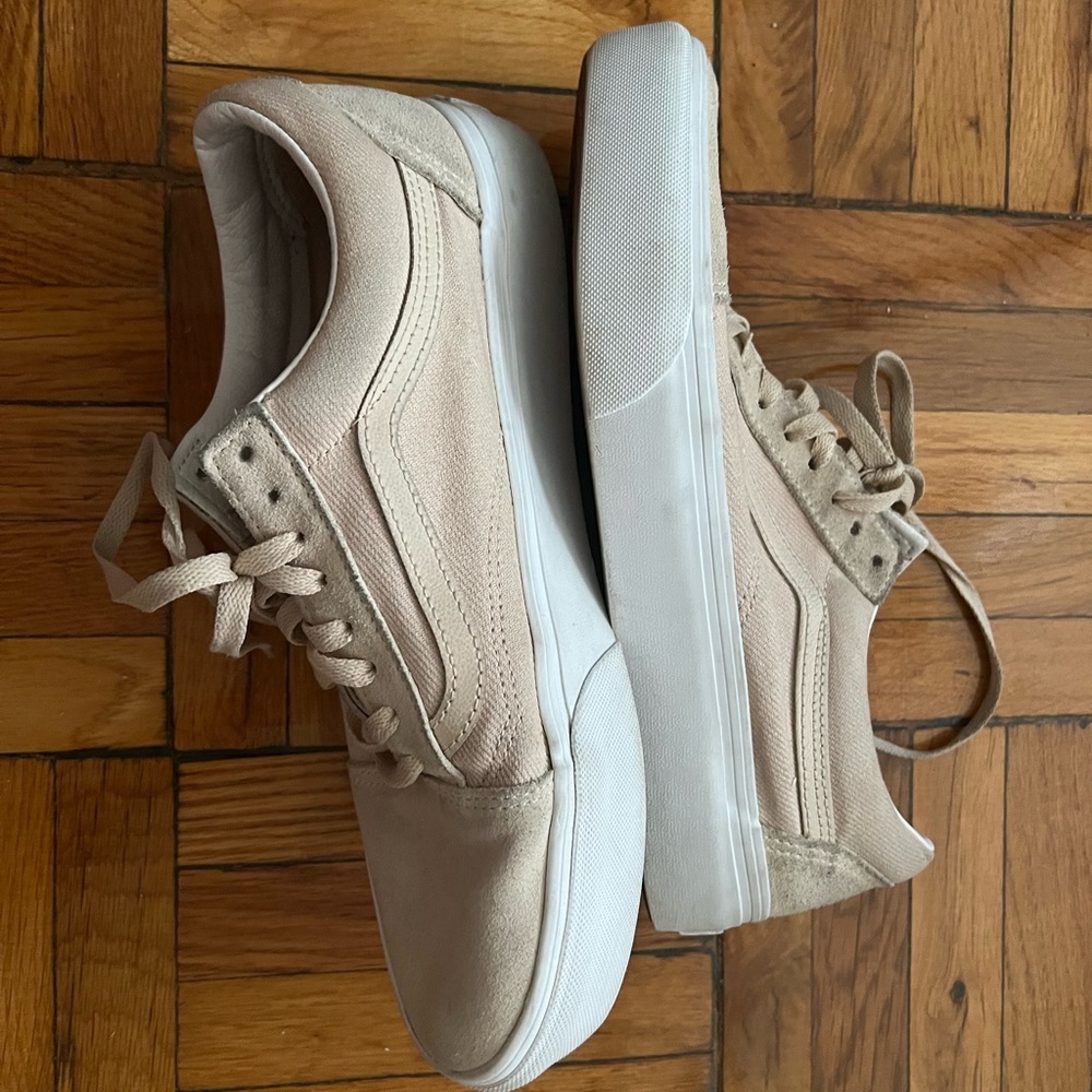 Light Pink Size 11 Womens Vans Sneakers
